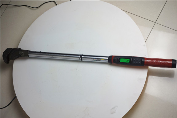 檢測鋼筋套筒510N.m活動(dòng)開口數(shù)字式扭矩測力扳手