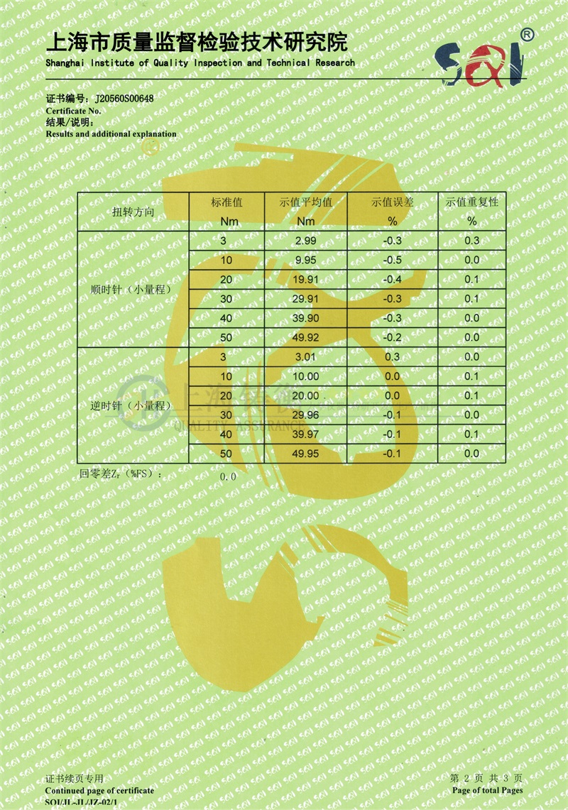 手動扳手扭力矩校準儀
